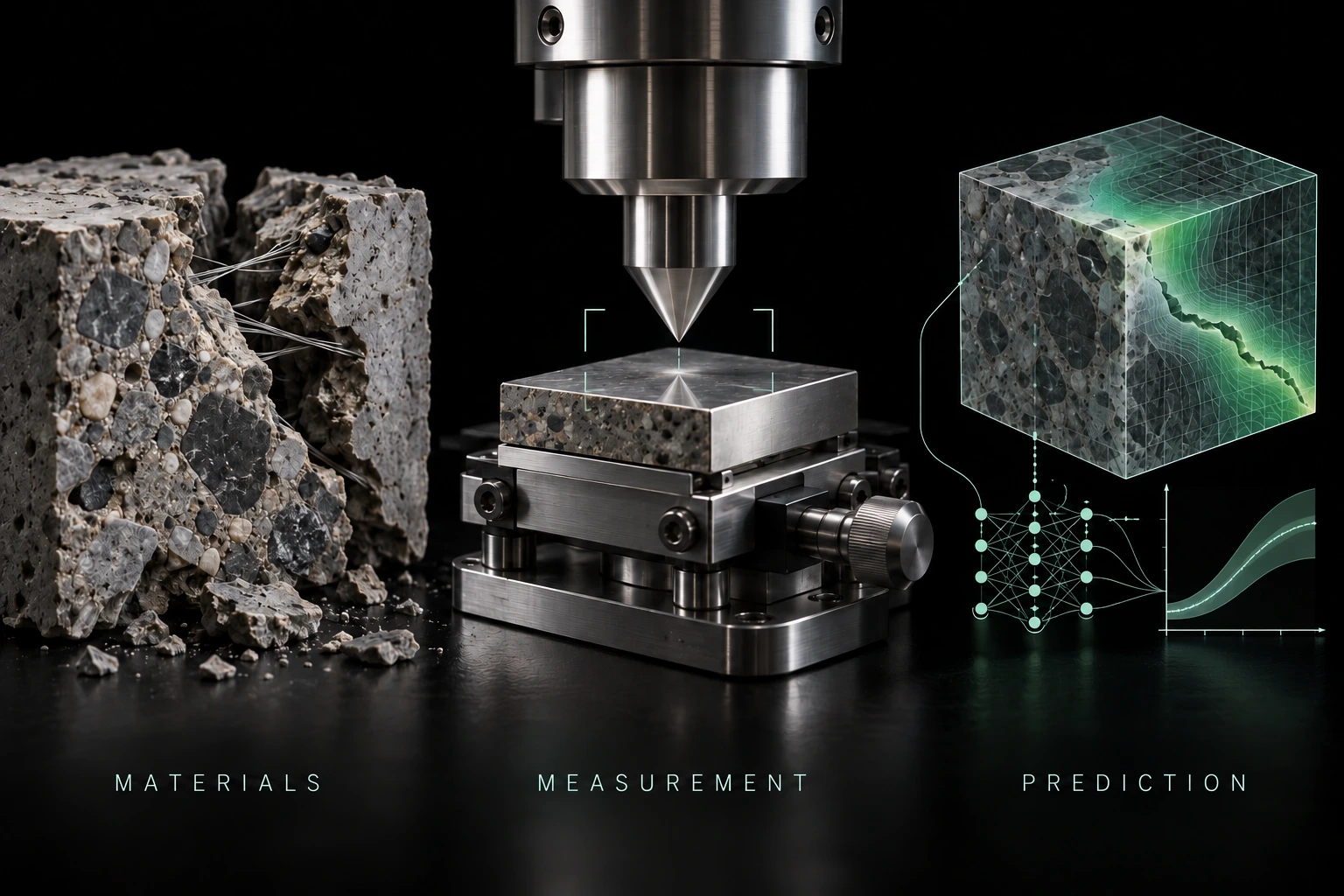 Conceptual Visualization: materials, measurement, and prediction